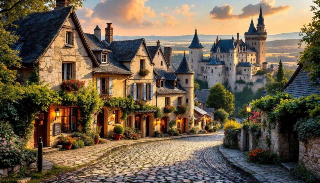 Château, ruelles étroites, maisons en pierres… Ce village est l’un des plus beaux de France