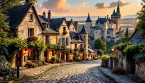 Château, ruelles étroites, maisons en pierres… Ce village est l’un des plus beaux de France