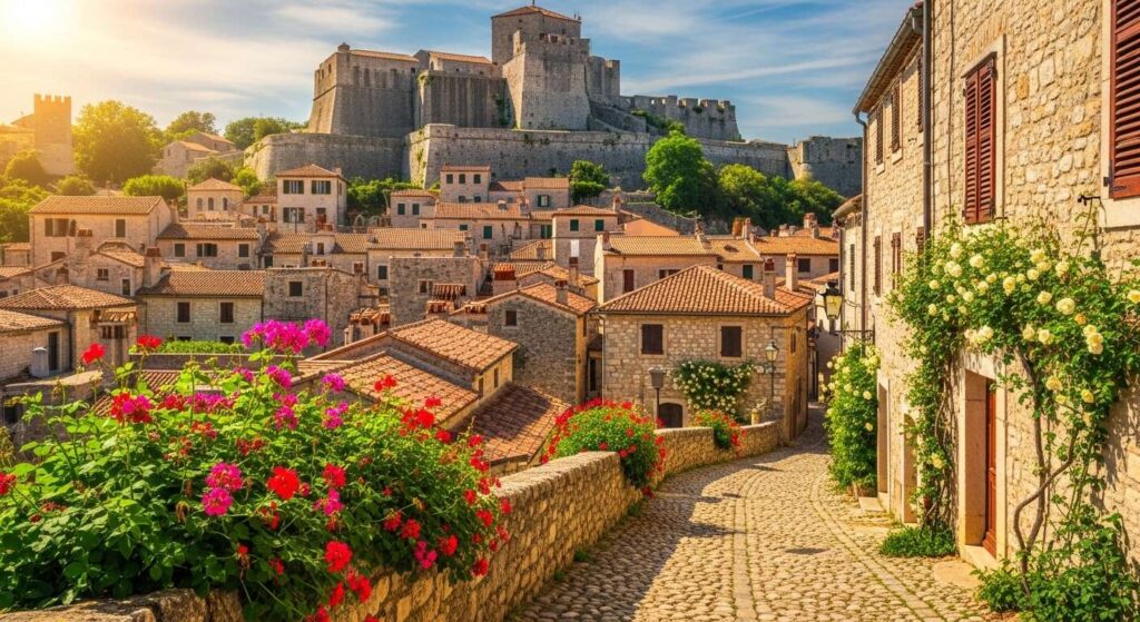 Cette cité fortifiée parfaitement conservée est un incontournable du patrimoine français