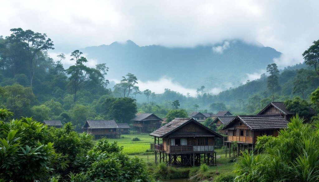 Dans le nord de la Thaïlande, ce village communautaire perché au milieu des forêts est un bijou