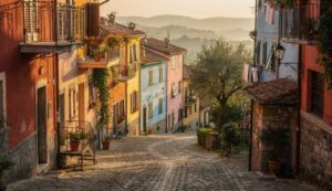 « On se croirait en Italie » : cette petite ville du Centre séduit par ses ruelles colorées